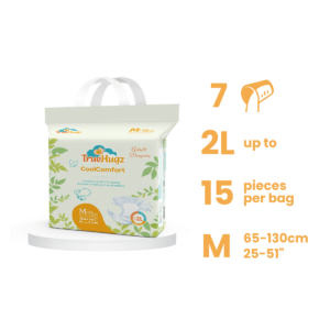 TrueHugz CoolComfort (Adult Diapers – 15 Pieces)